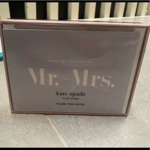 Kate Spade Bridal Thank You Cards